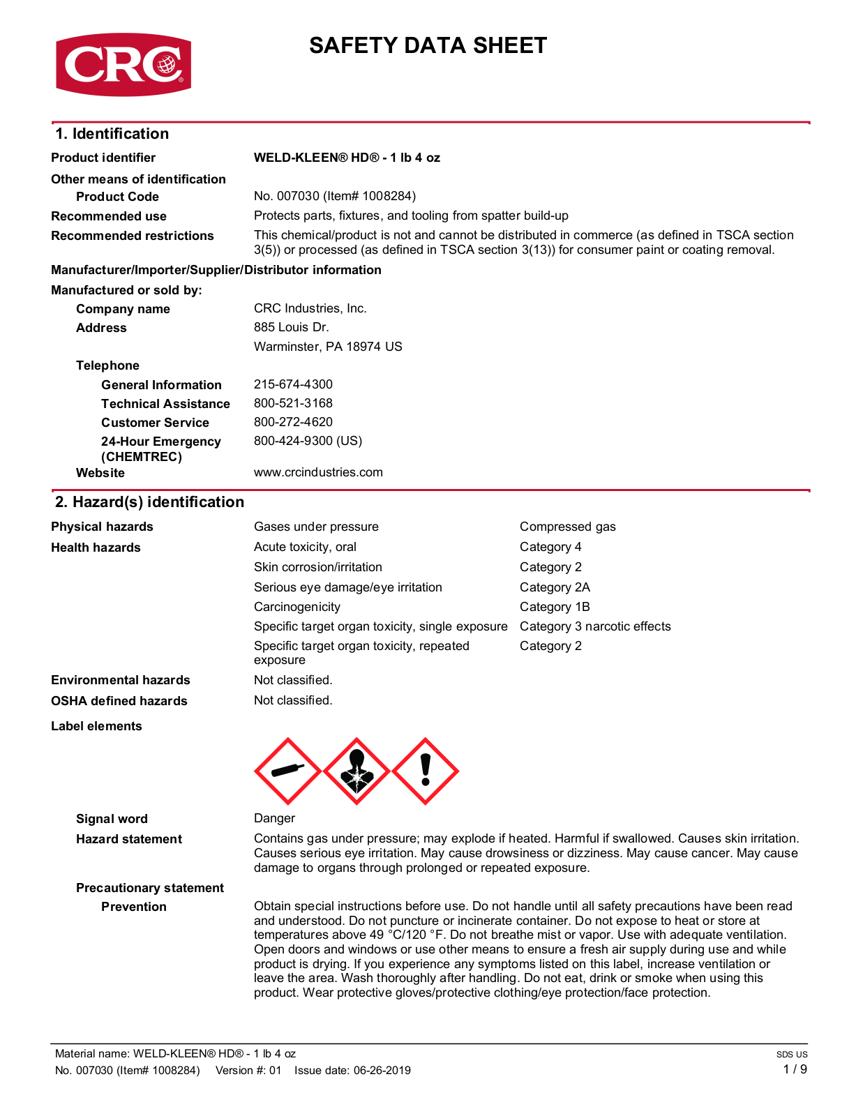 Weld-Aid 007030 User Manual