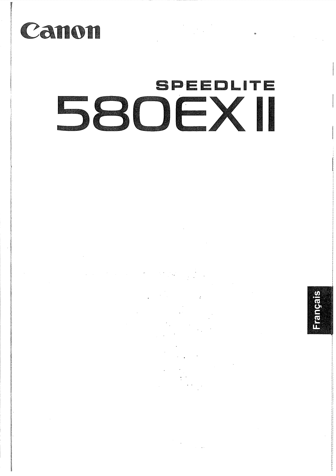 CANON 580EX II User Manual