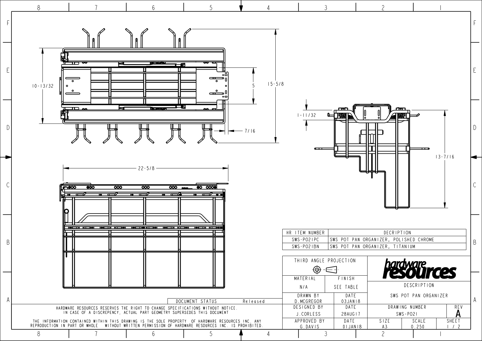 Hardware Resources HWSC1900 Dimensions - ManualMachine.com
