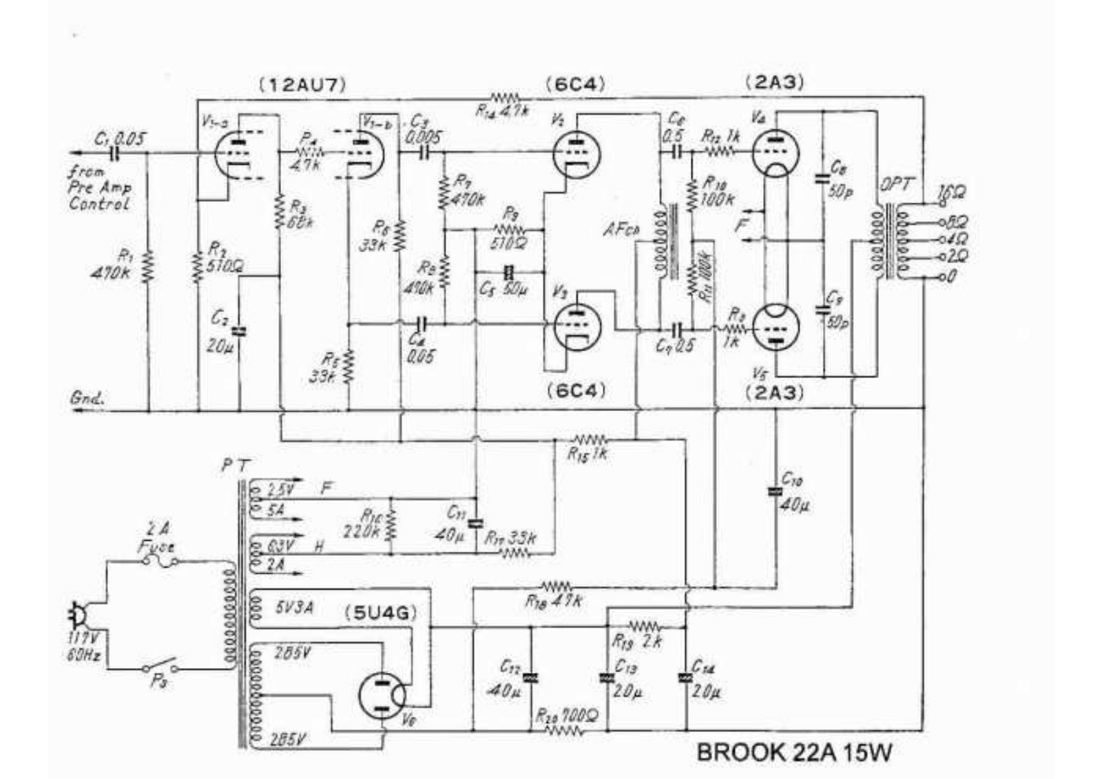 Brook 22A2 Schematic - ManualMachine.com