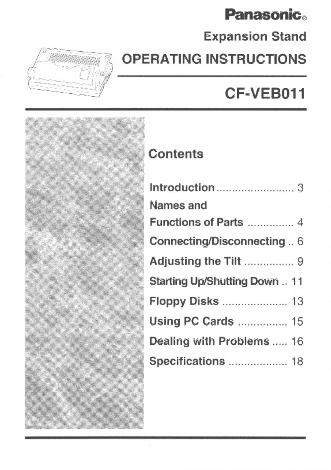 Panasonic CF-VEB011 User Manual