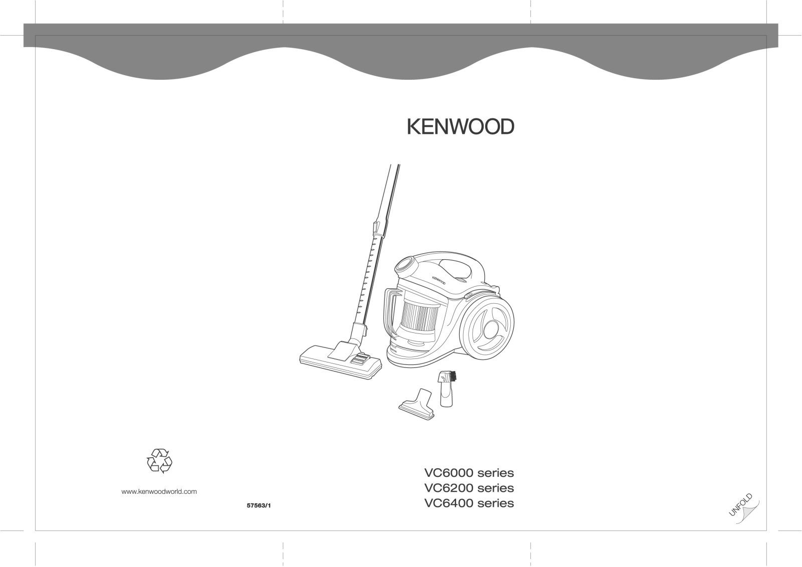 Kenwood VC6200, VC6000 User Manual