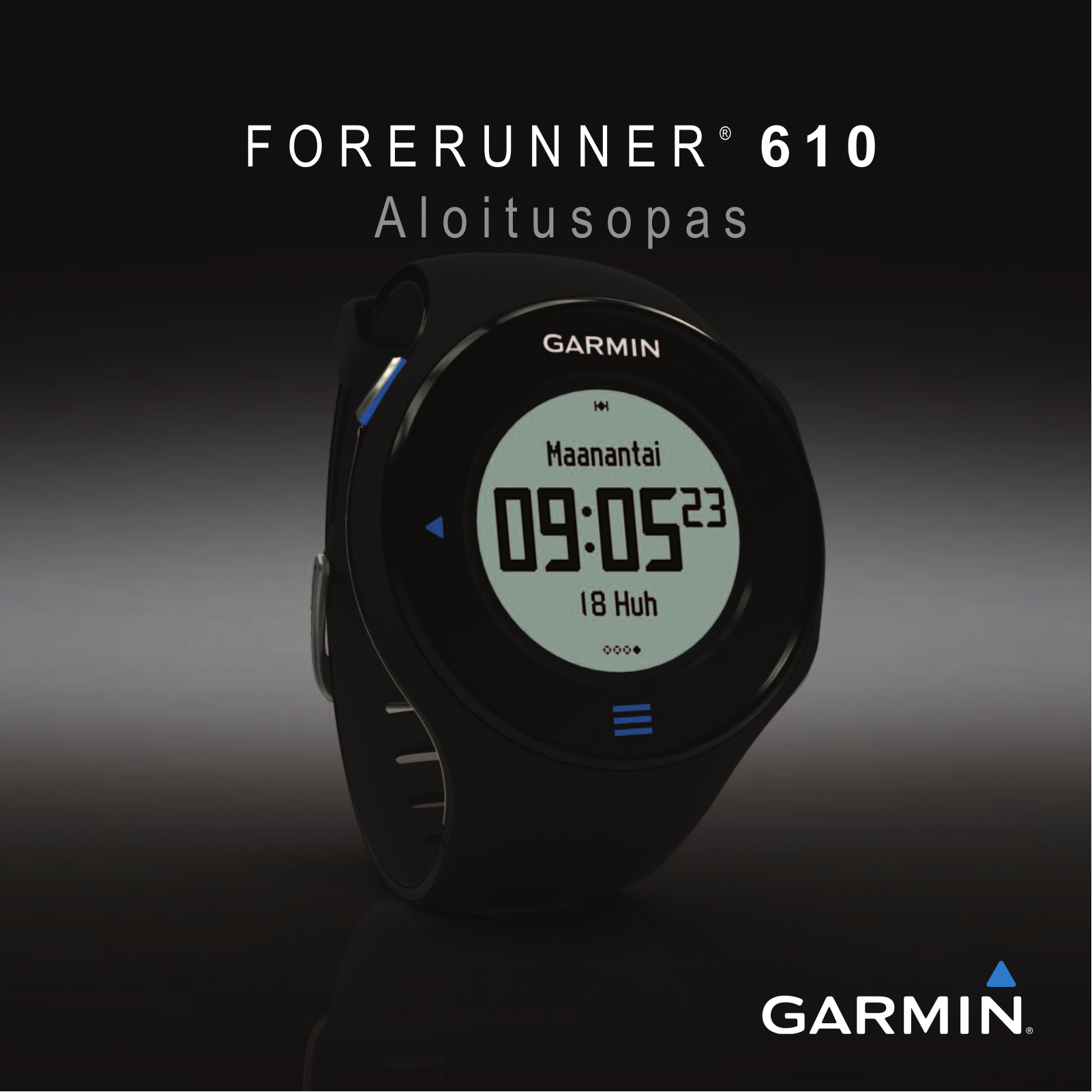 Garmin Forerunner 610 Getting Started Guide