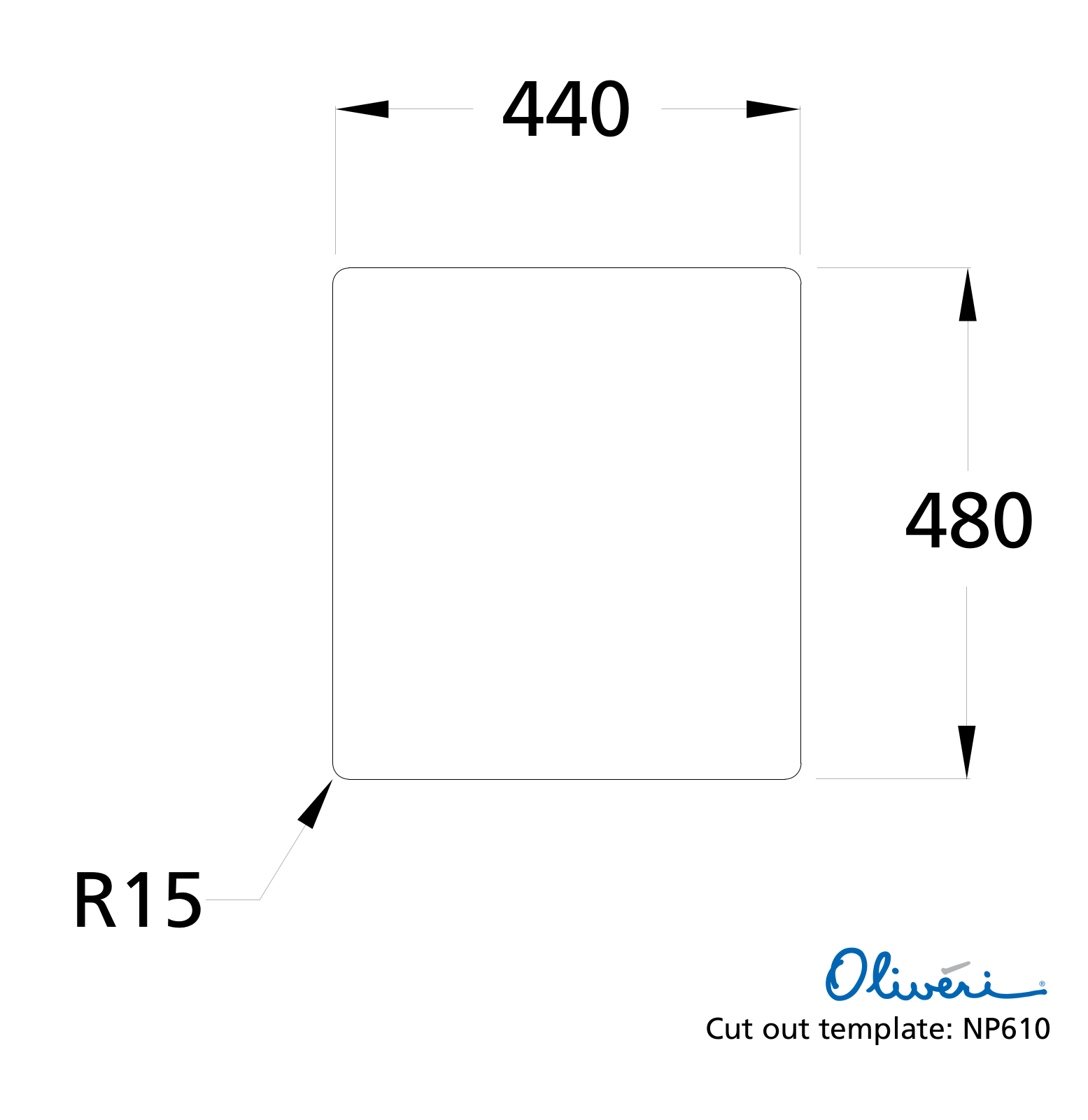 Oliveri NP6101TH Datasheet