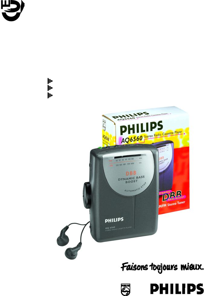 Philips AQ6560 BROCHURE