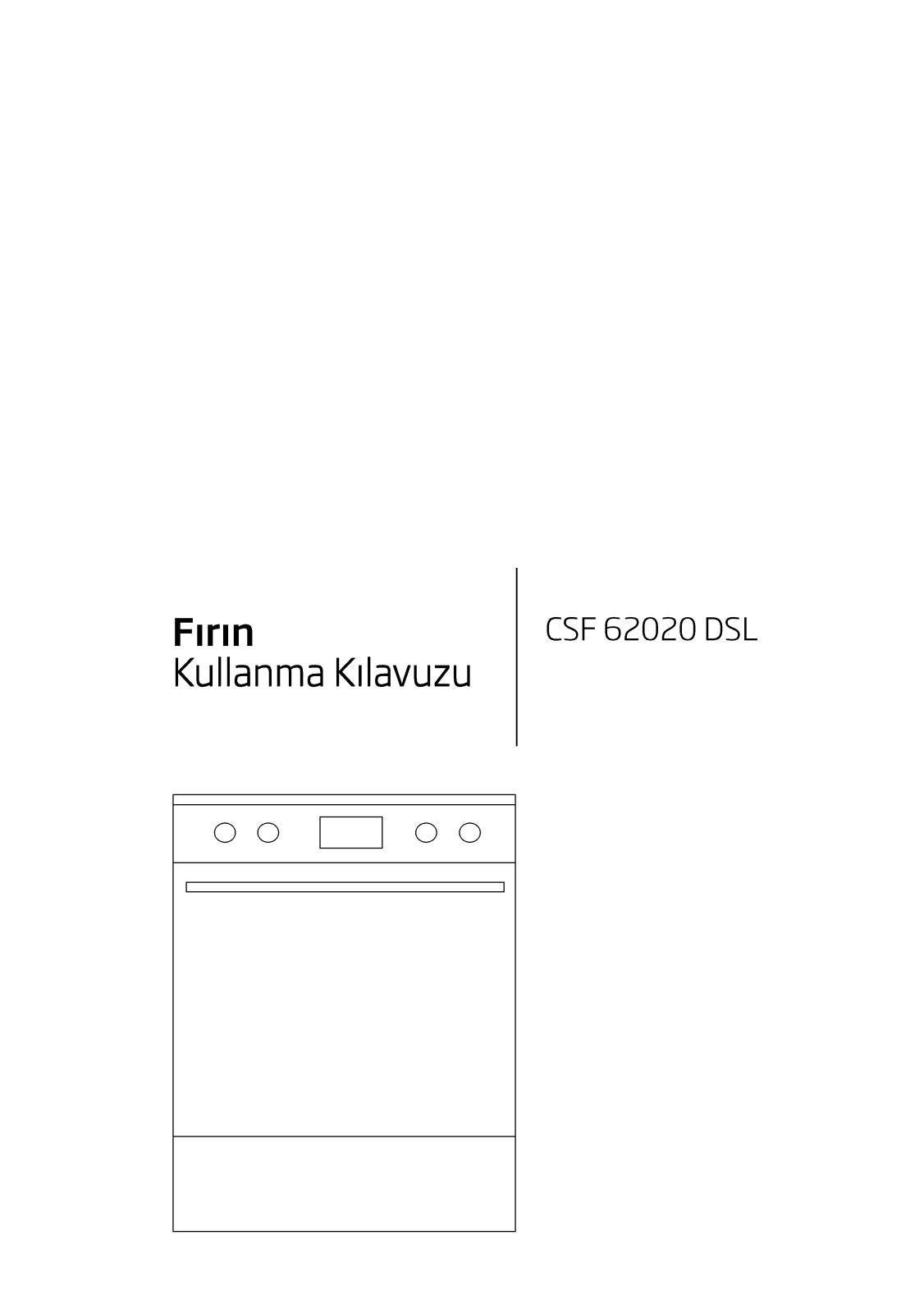 Beko CSF62020DSL User manual