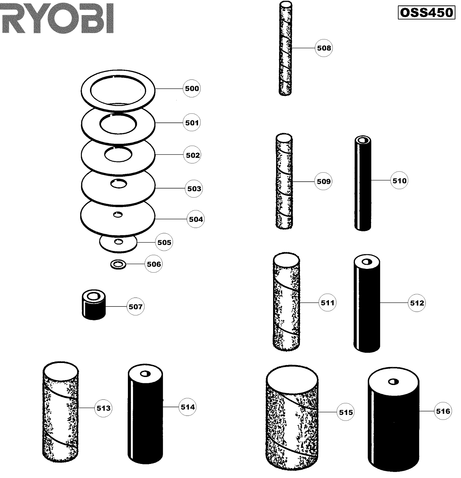 Ryobi OSS450 Manual