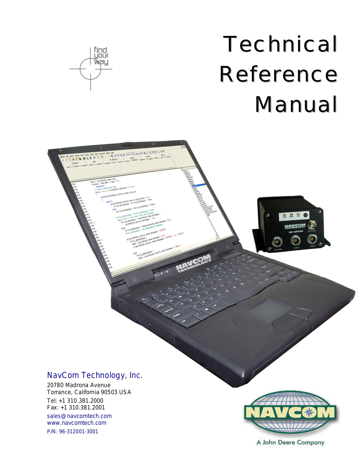 NavCom LAND-PAK User Manual Rev.N