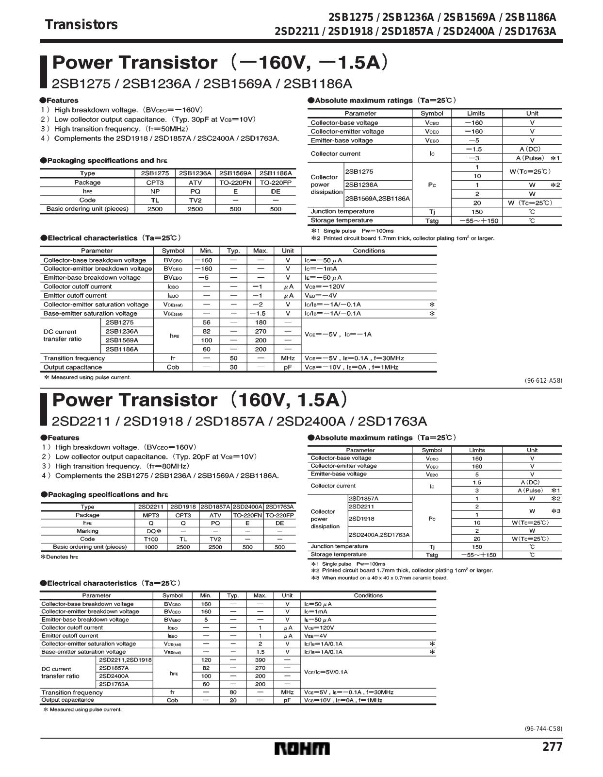 Philips 2sb1569a DATASHEETS