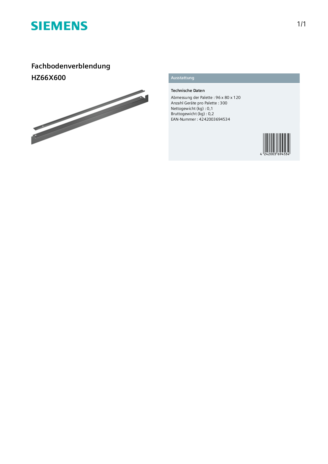 Siemens HZ66X600 User Manual