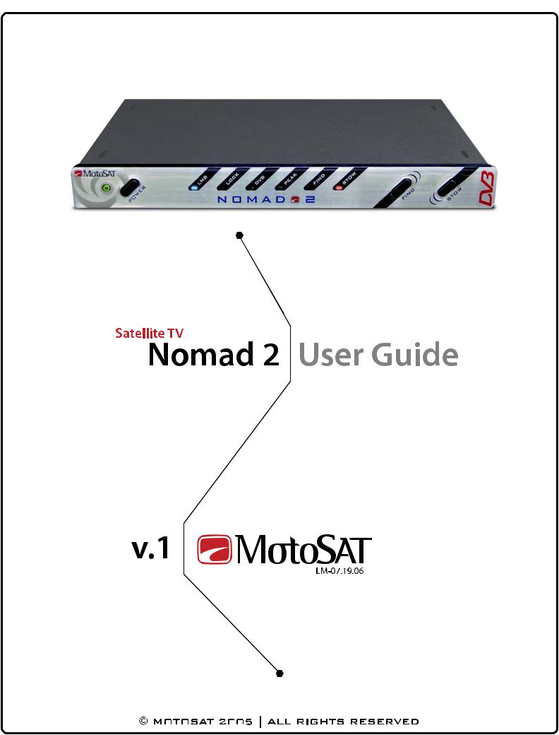 MotoSAT Nomad 2 User Manual