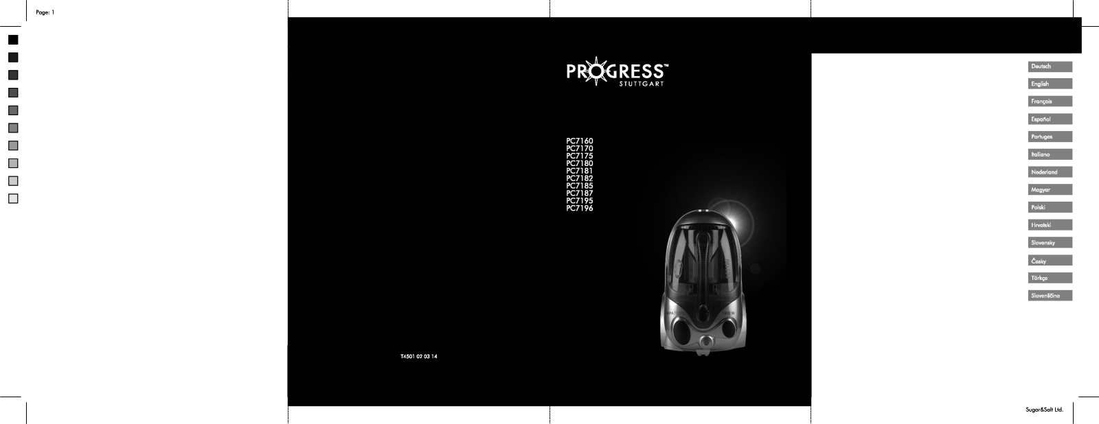 Progress PC7182 User Manual