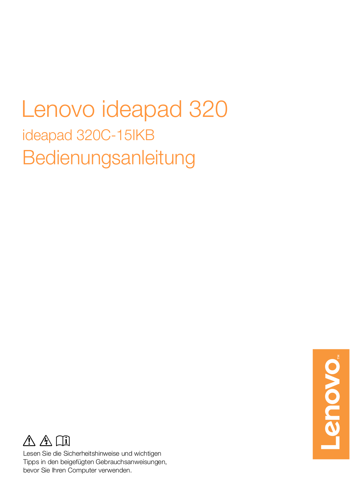 Lenovo ideapad 320C-15IKB User Guide