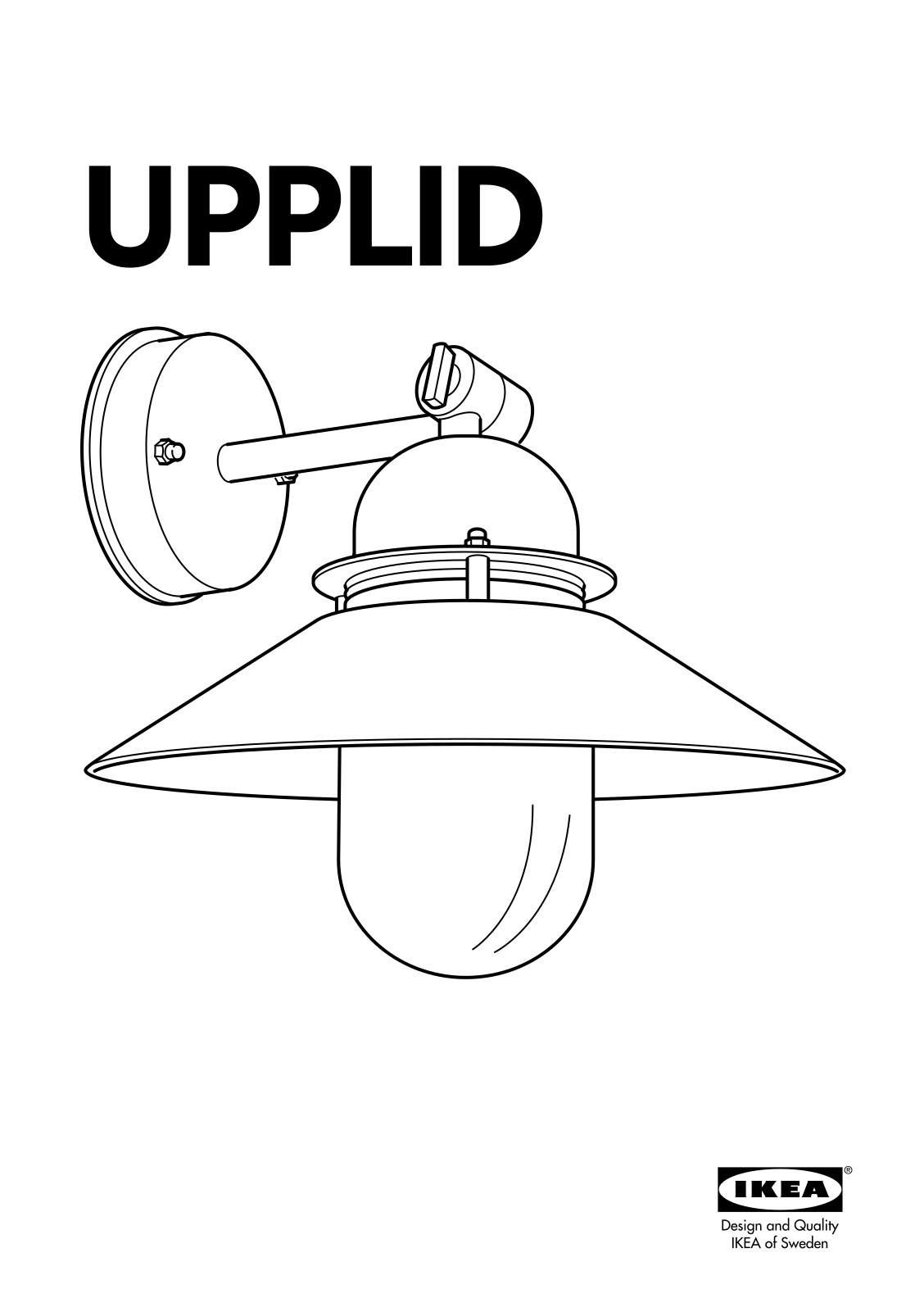 IKEA UPPLID User Manual