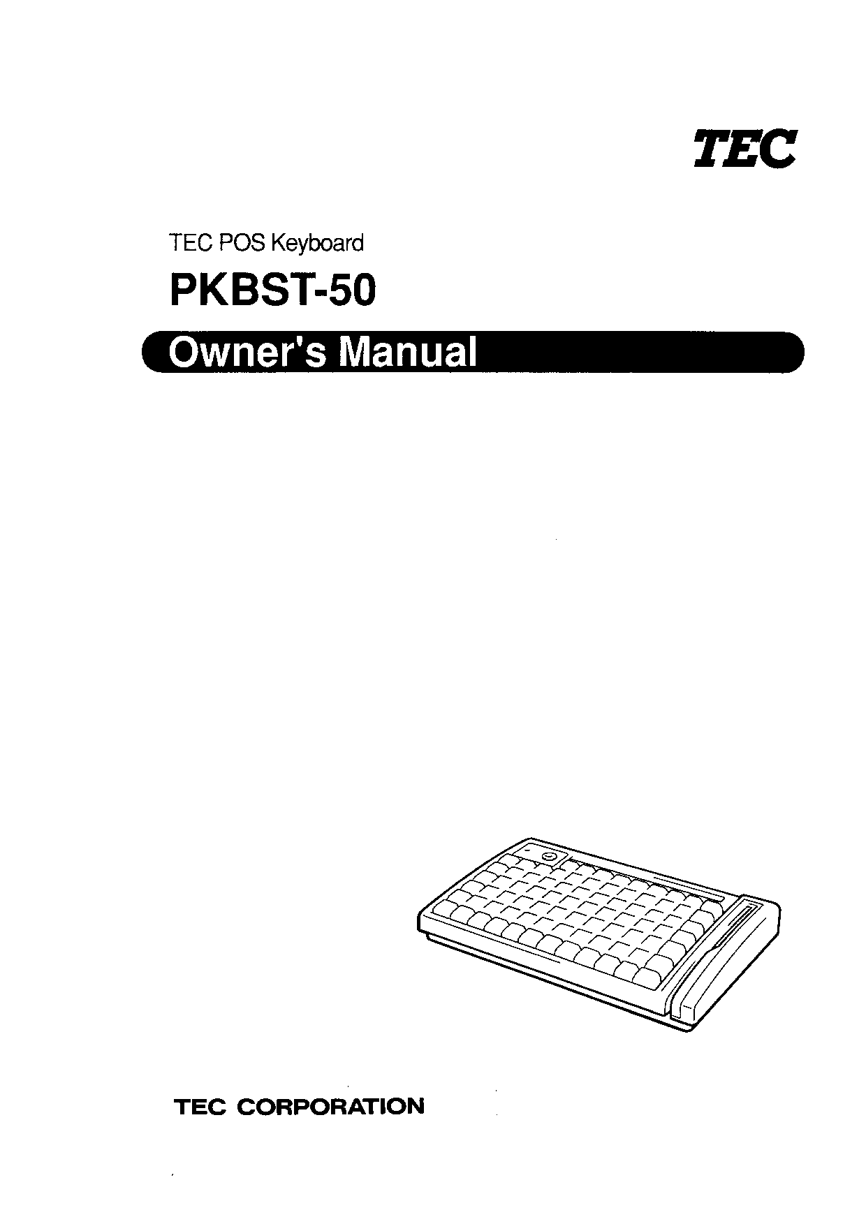 Toshiba PKBST-50 User Manual