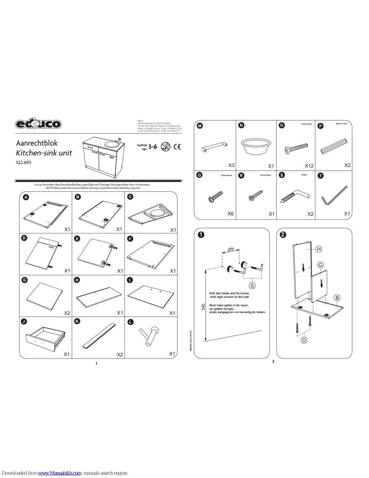 educo 522.693 User Manual