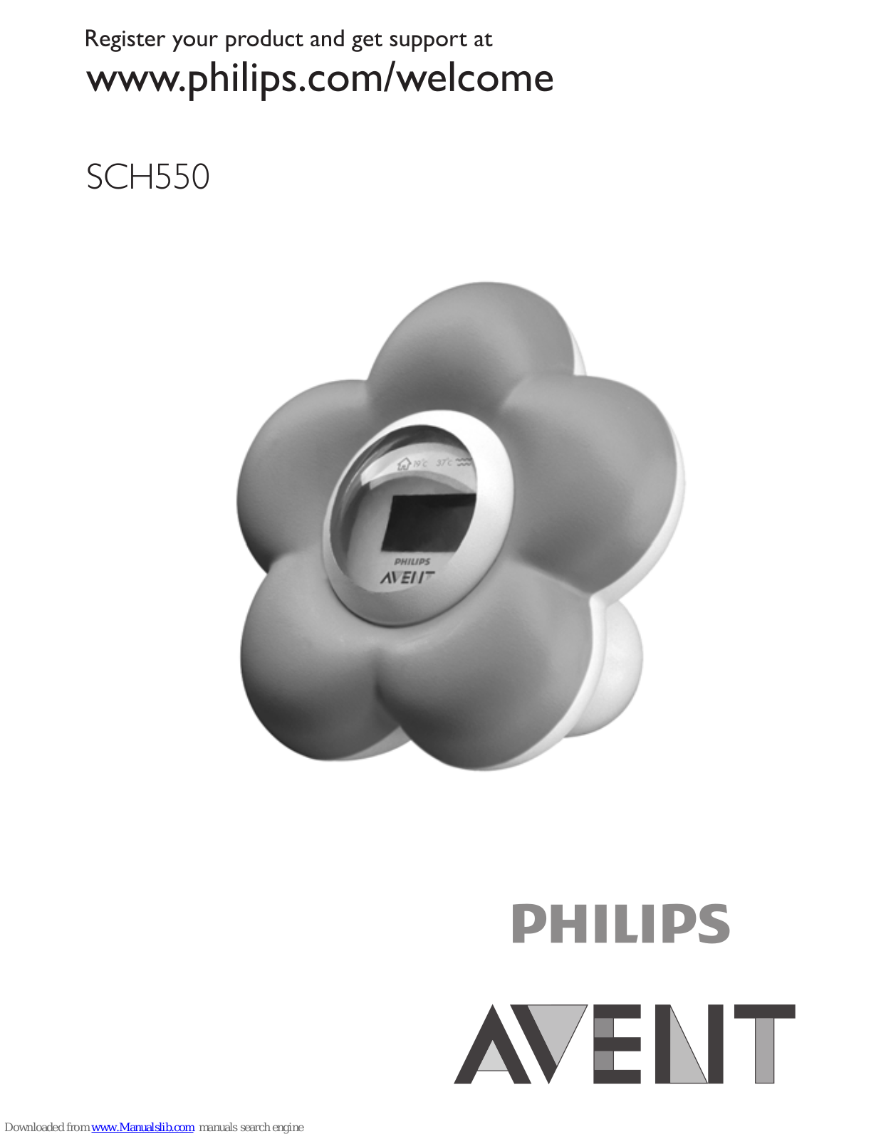 Philips AVENT SCH550/20, SCH550/00, SCH550/10 User Manual - ManualMachine.com