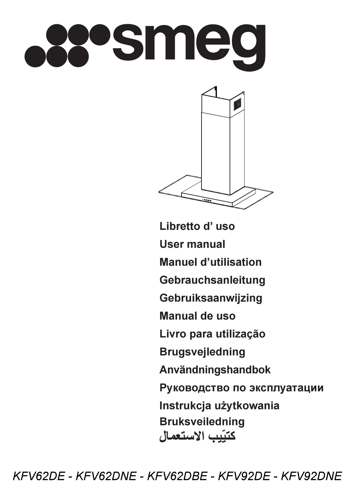 Smeg KFV92DE User Manual