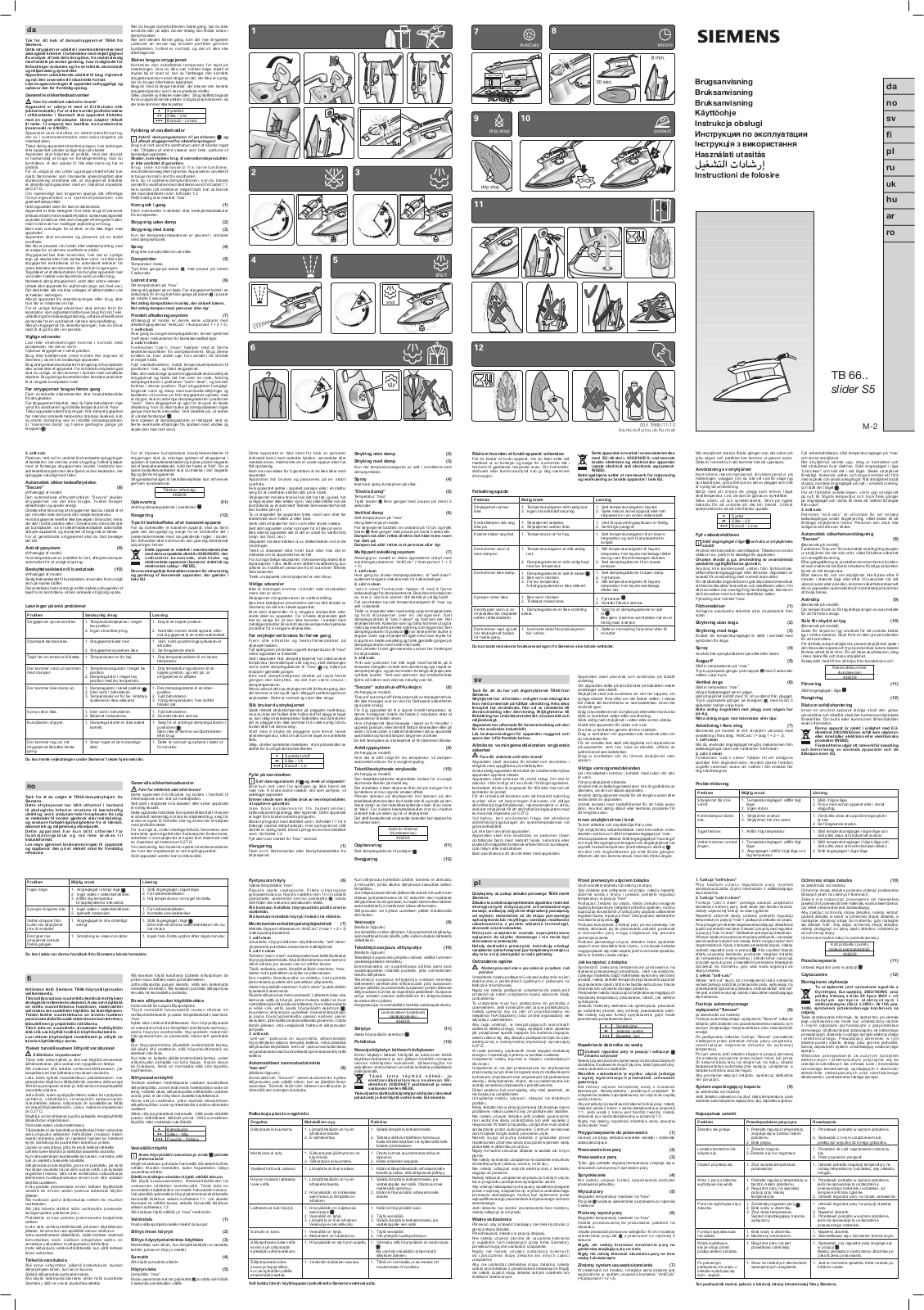 Siemens TB 66 Operating Instructions