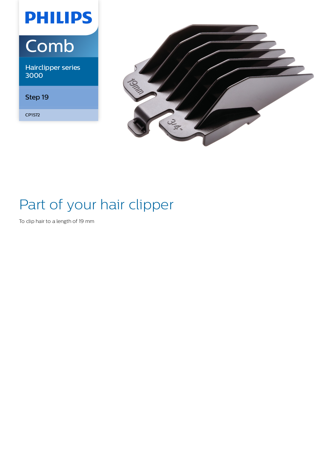 Philips CP1572/01 leaflet - ManualMachine.com