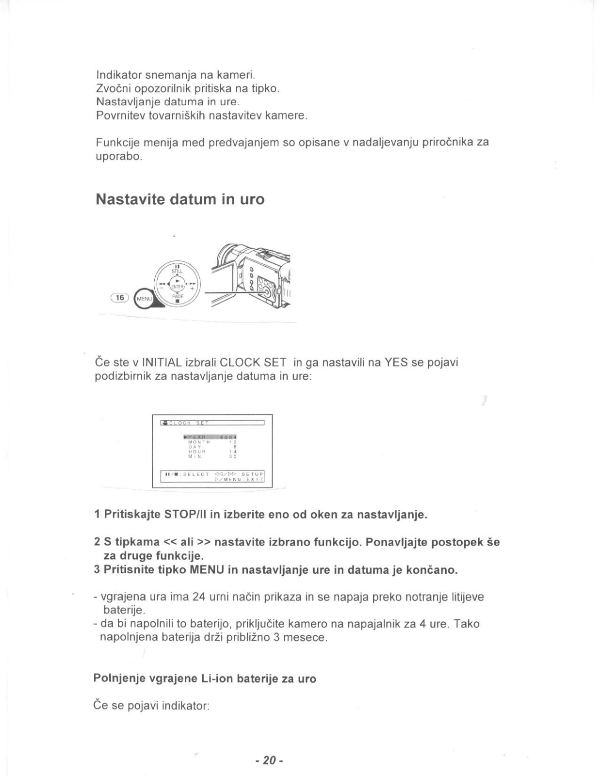 Panasonic NV-GS400EG Instructions Manual