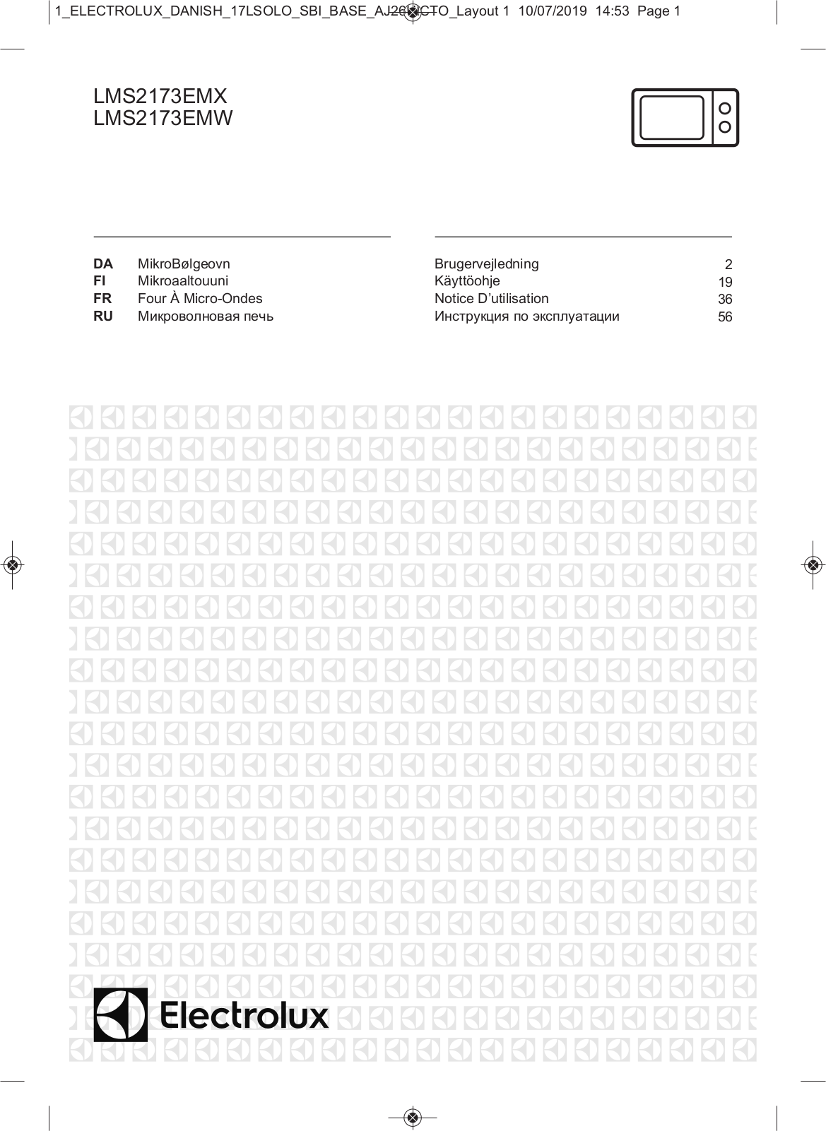 Electrolux LMS2173EMX User Manual