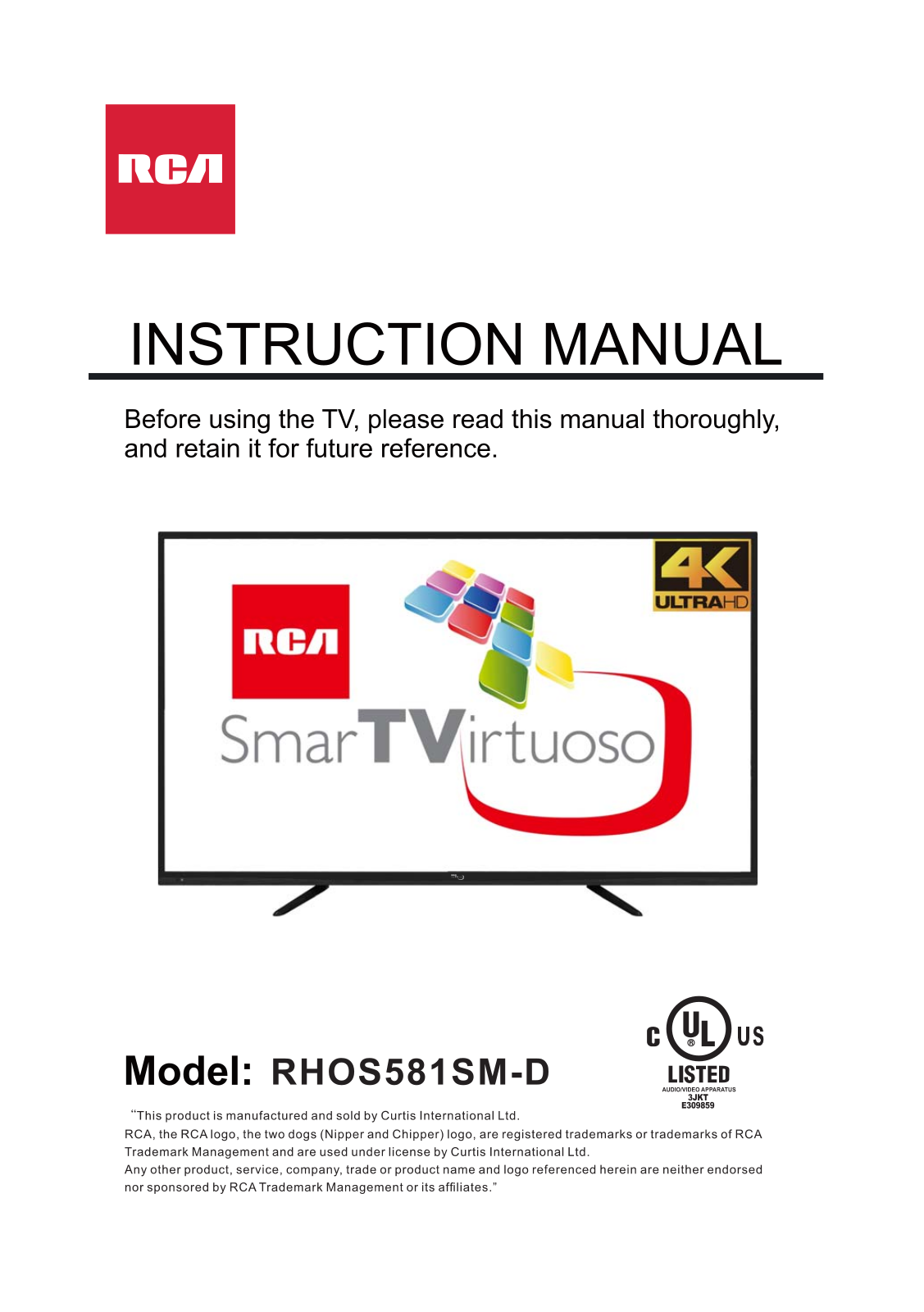 Qiyue Optronics D58RWB344 User Manual