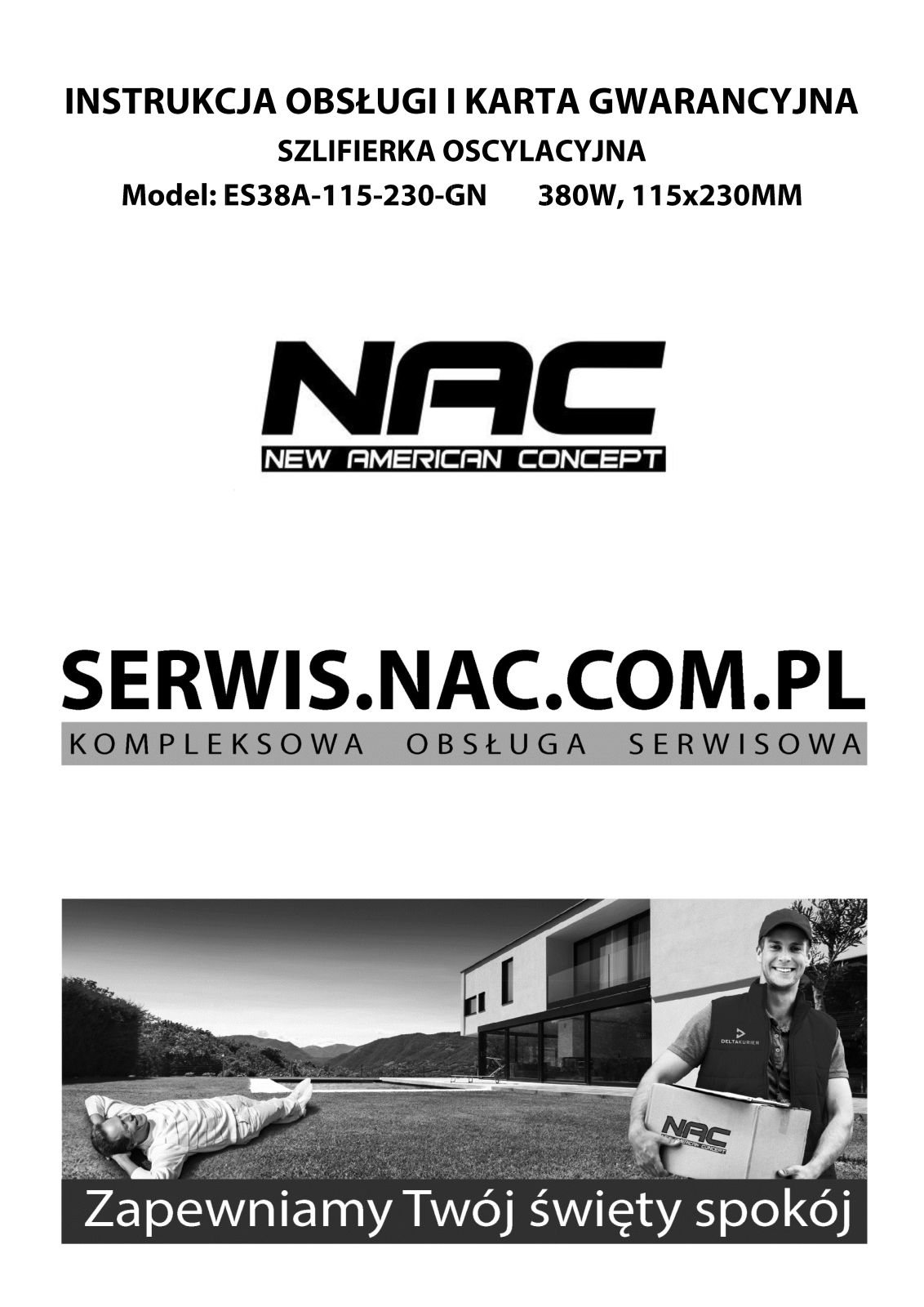 NAC ES38A-115-230-GN User guide - ManualMachine.com