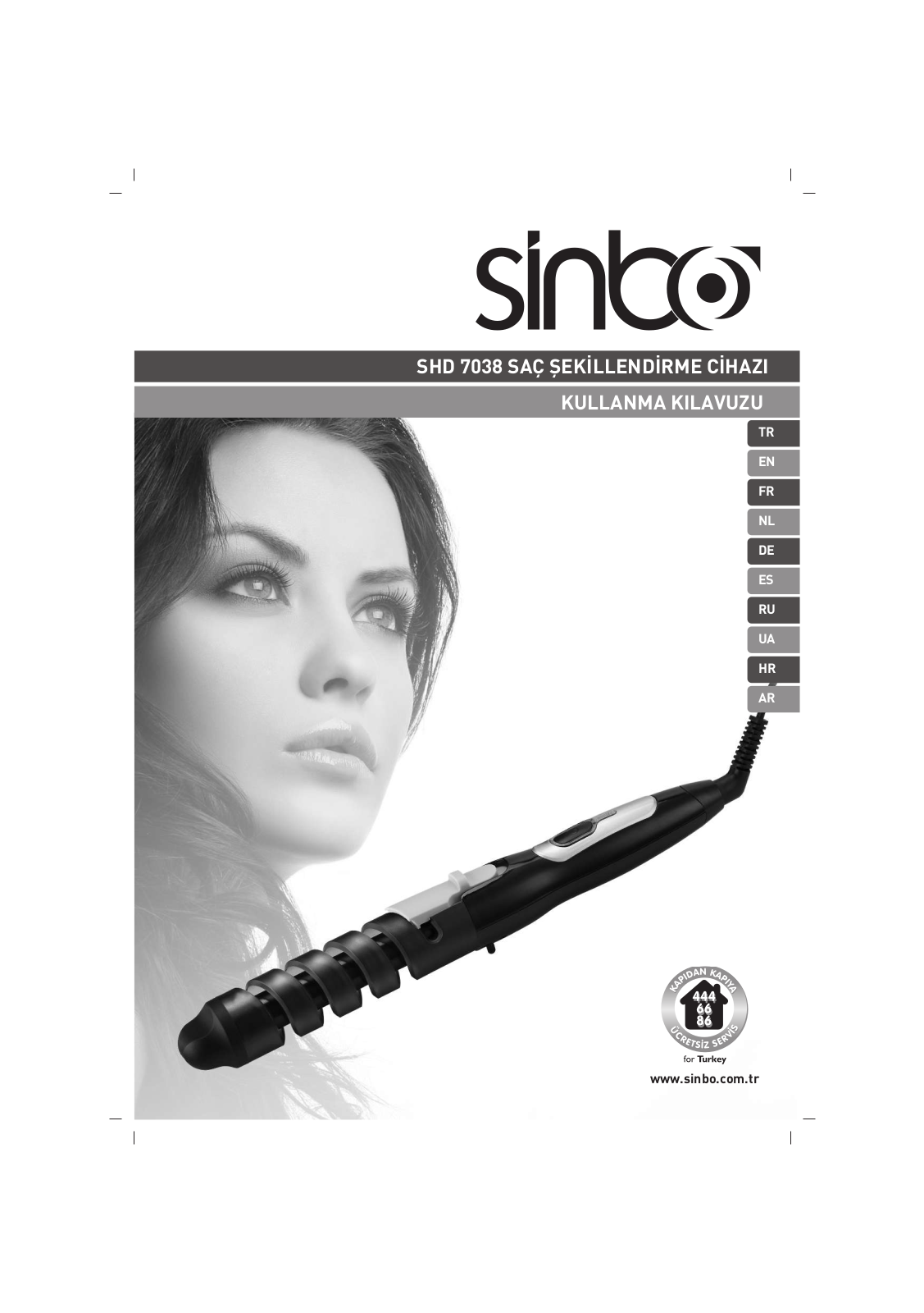 Sinbo SHD 7038 User Manual