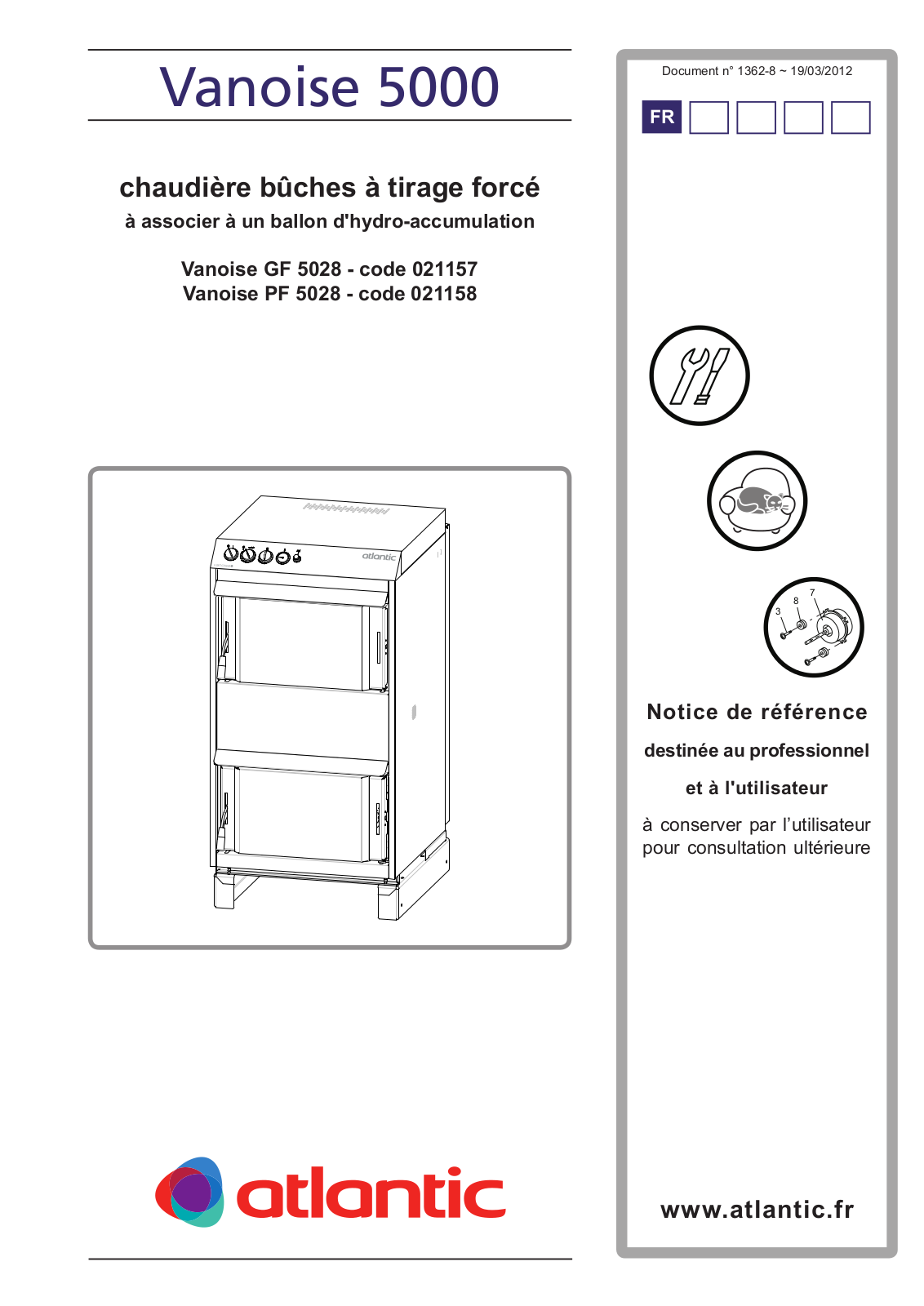 ATLANTIC VANOISE User Manual