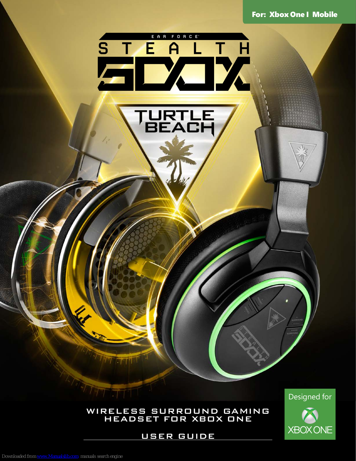 Turtle Beach EAR FORCE Stealth 500X User Manual