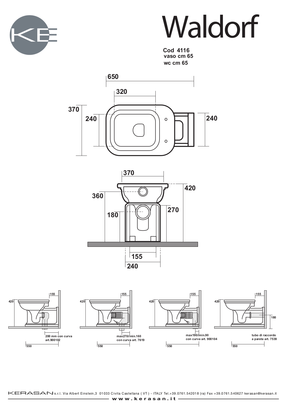 KERASAN WALDORF 4116 Datasheet