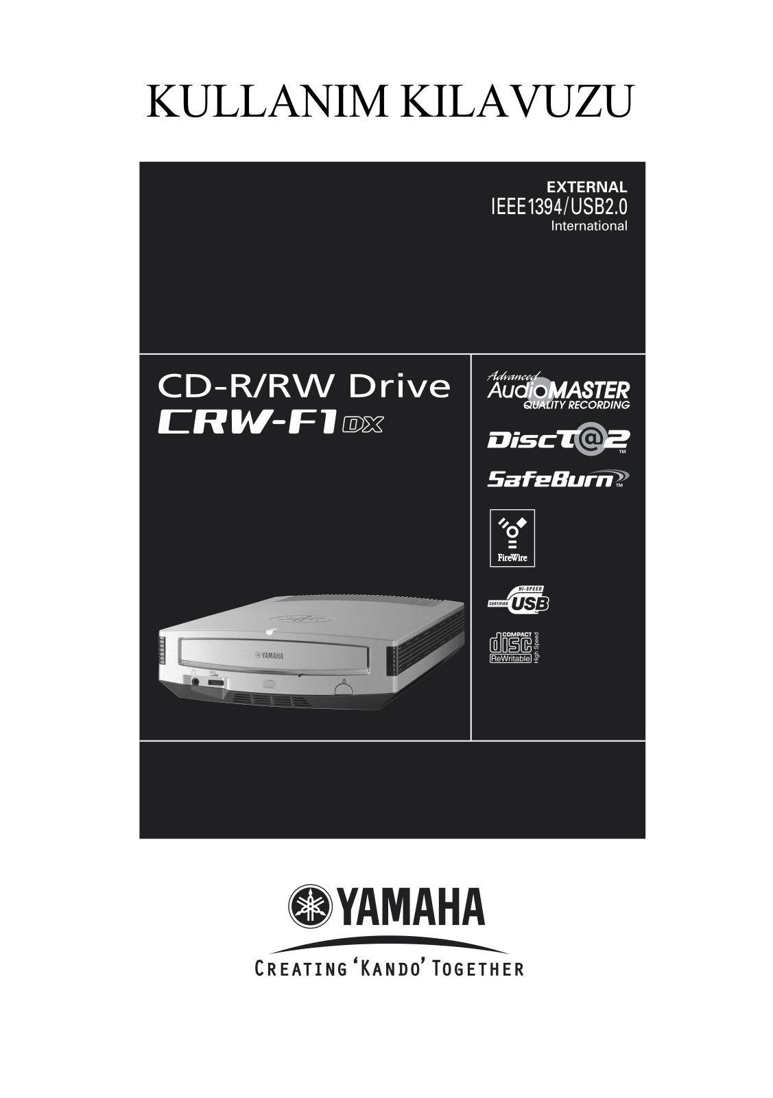 Yamaha CRW-F1DX User Manual