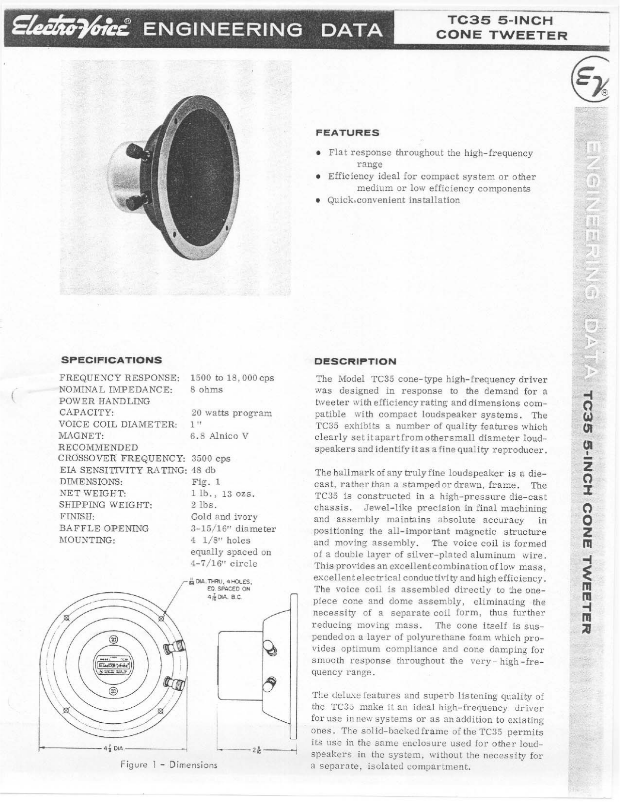 Electro-Voice TC35 User Manual