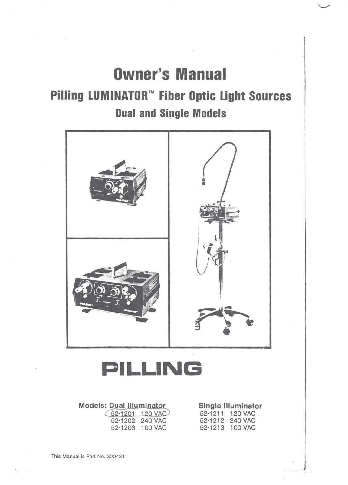 Pilling LUMINATOR User manual - ManualMachine.com