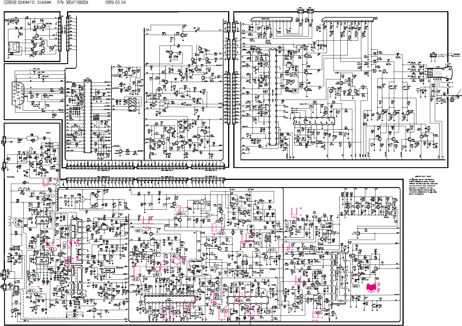 lg, gateway CG991B, ev910a schematic