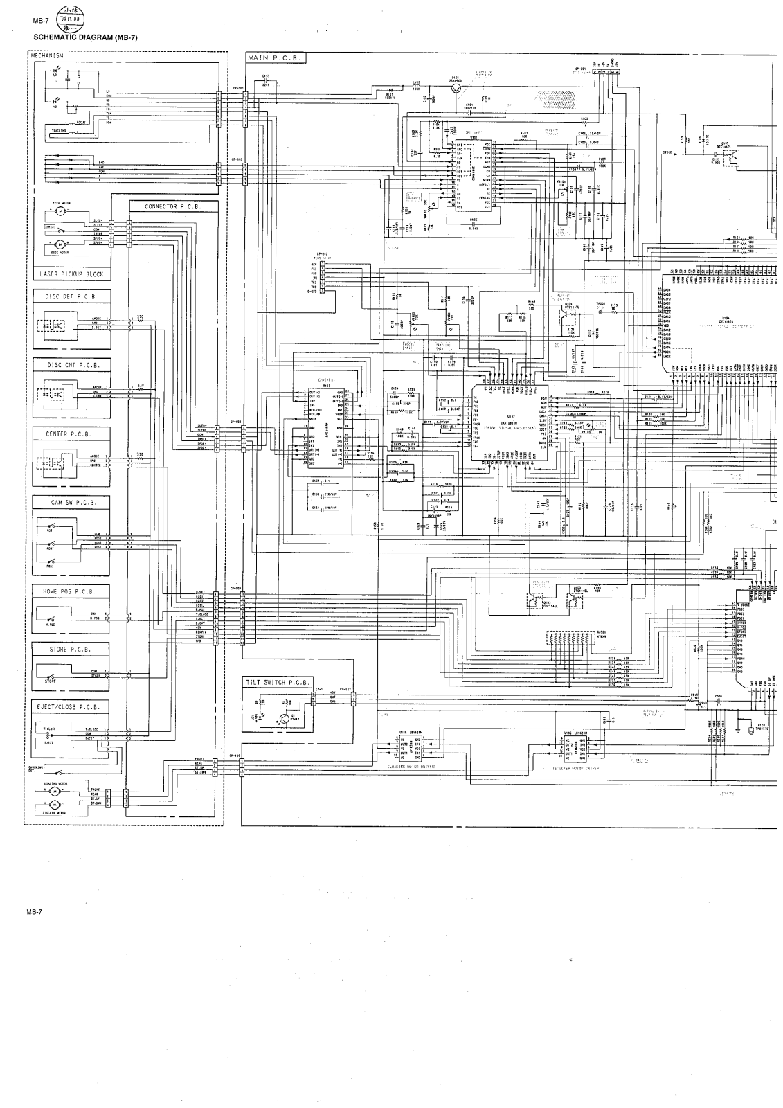 Nakamichi mb7, mb9 schematic