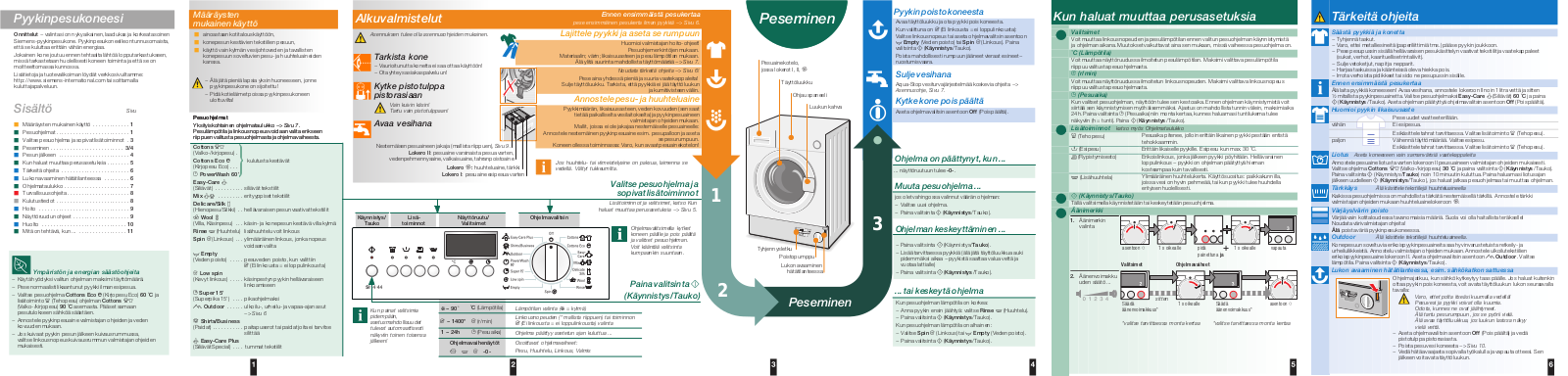 Siemens WI14S440EU User Manual