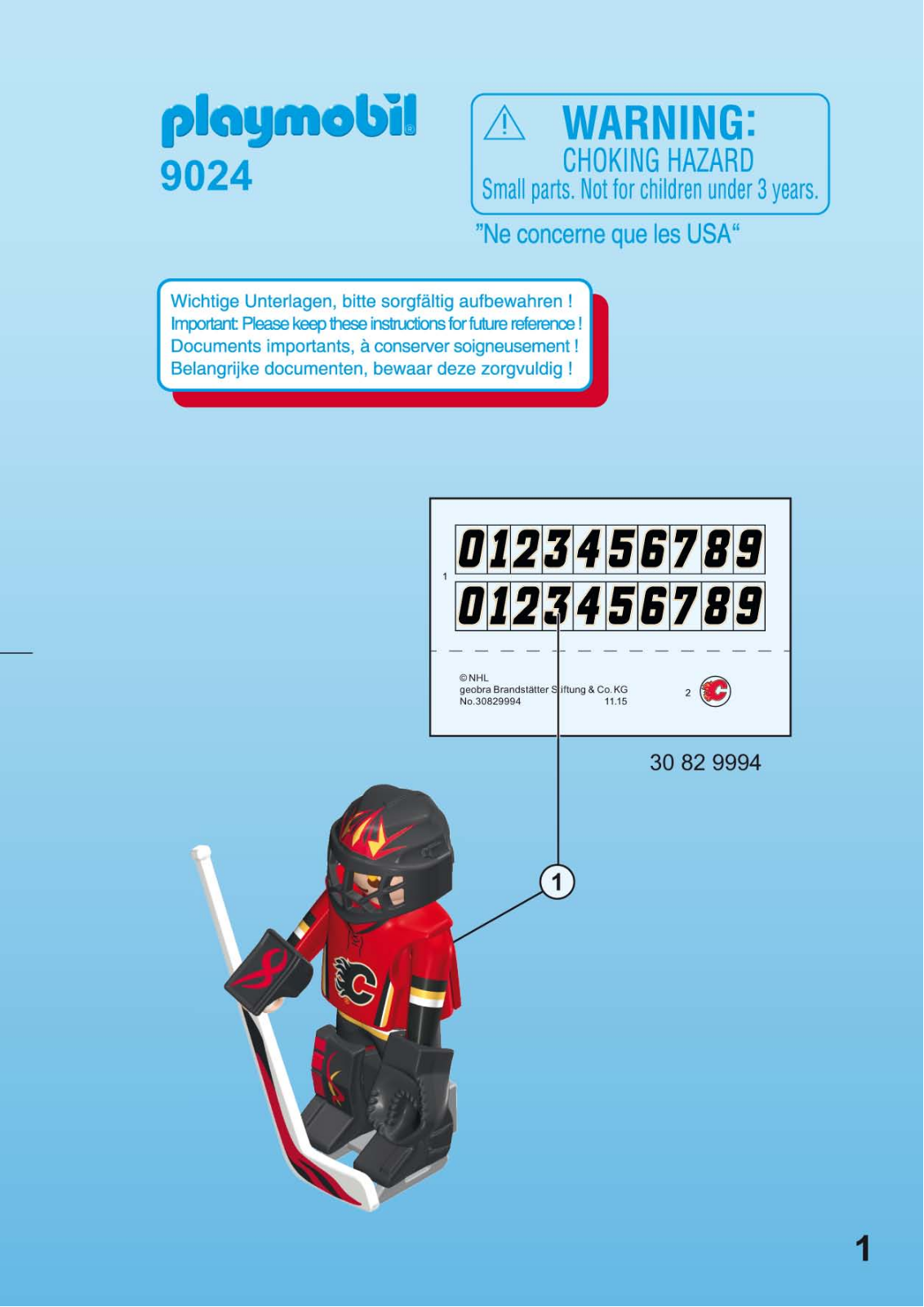 Playmobil 9024 Instructions