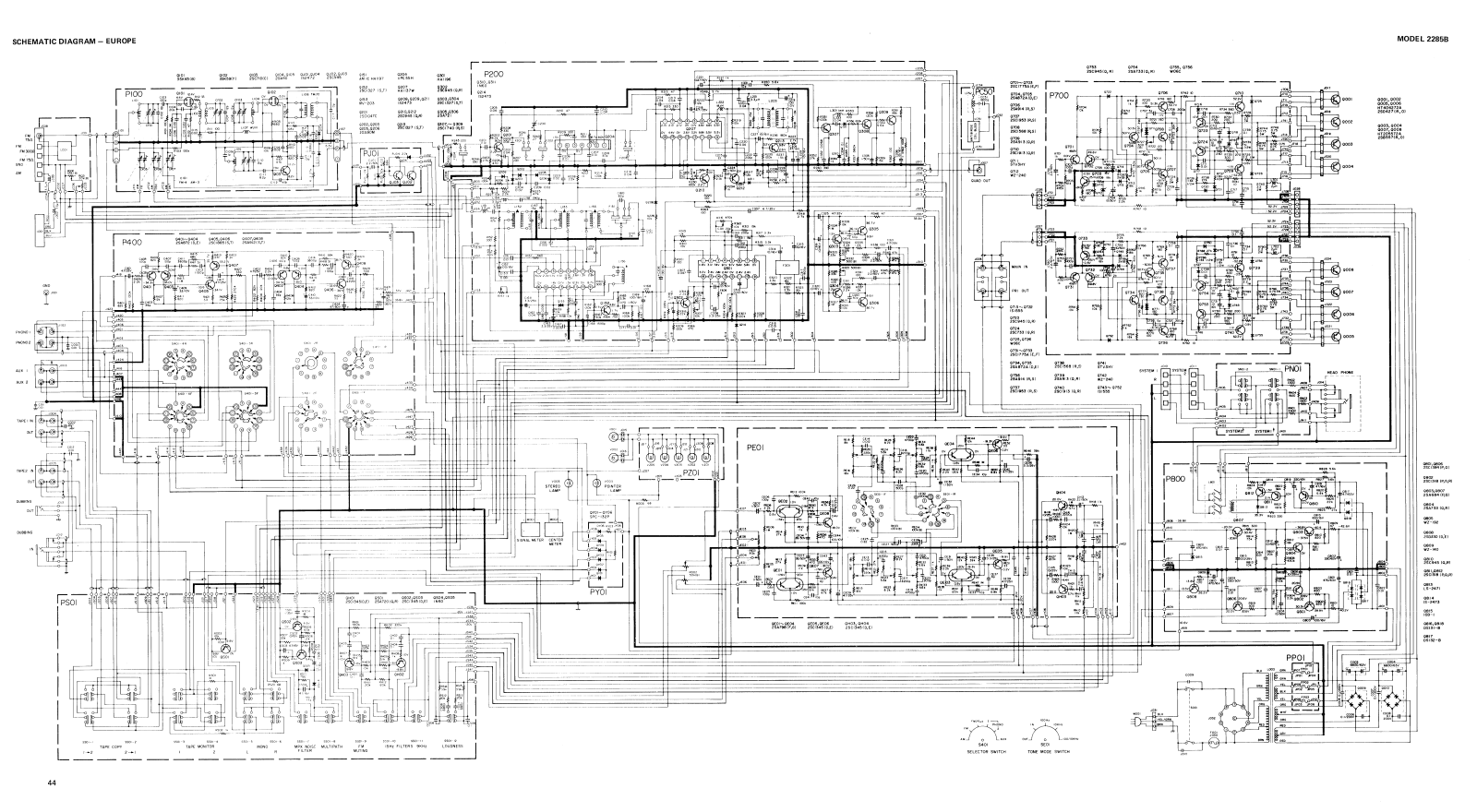 Marantz 2285-B-Euro Schematic