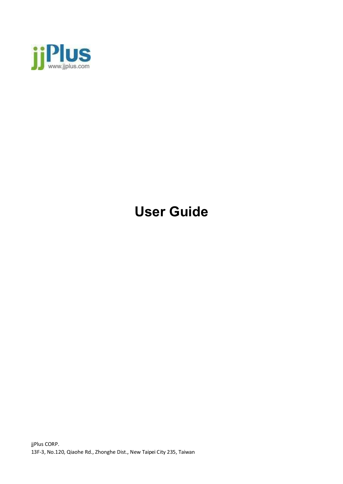 JJPlus JWX6058 Users Manual