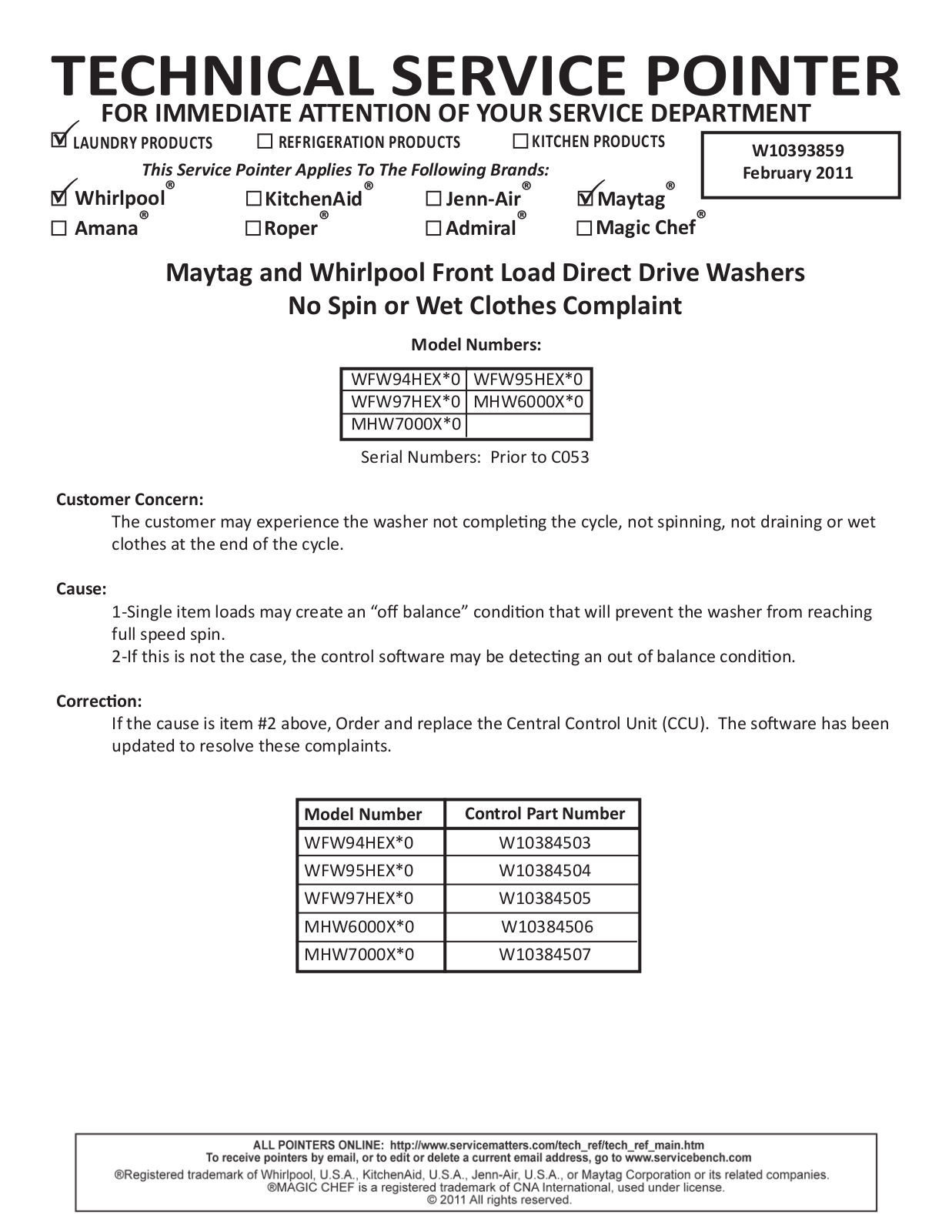 Whirlpool WFW94HEXL0 Parts Diagram