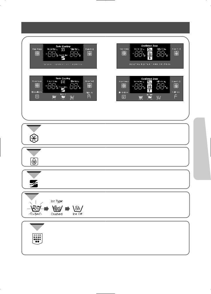 Samsung RS21FPSM, RS21DPSV User Manual