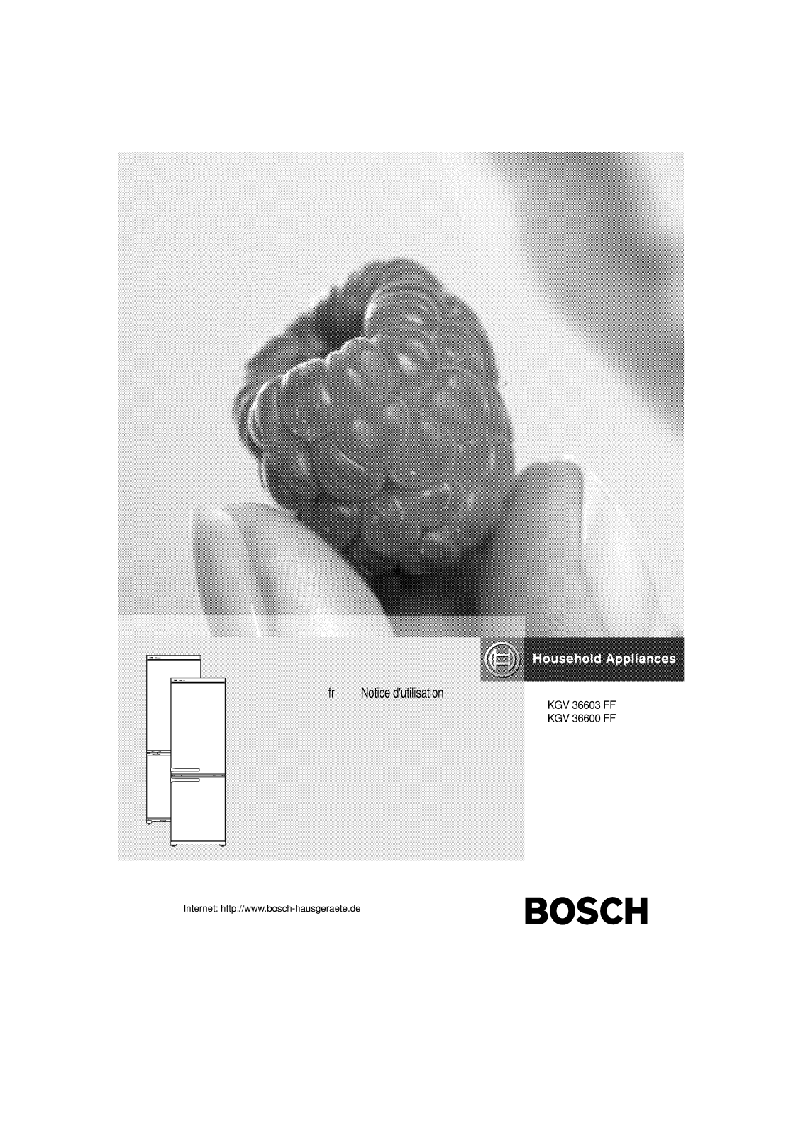 BOSCH KGV36603FF. User Manual