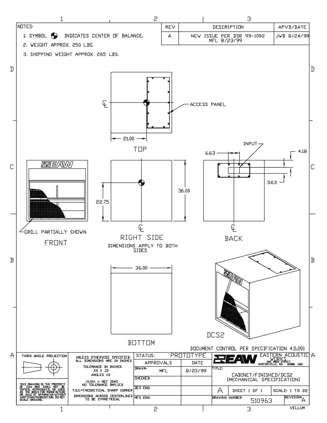 Panasonic DCS2 DRW2D Service Manual