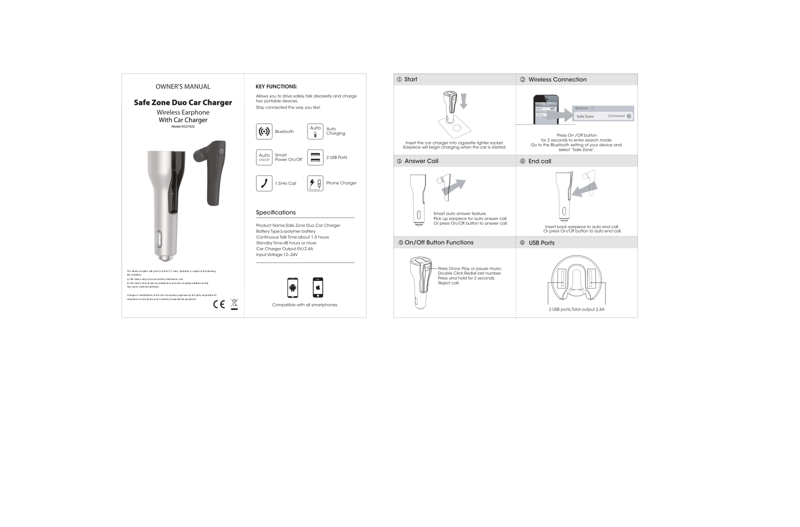 Xoopar XG21022 User Manual