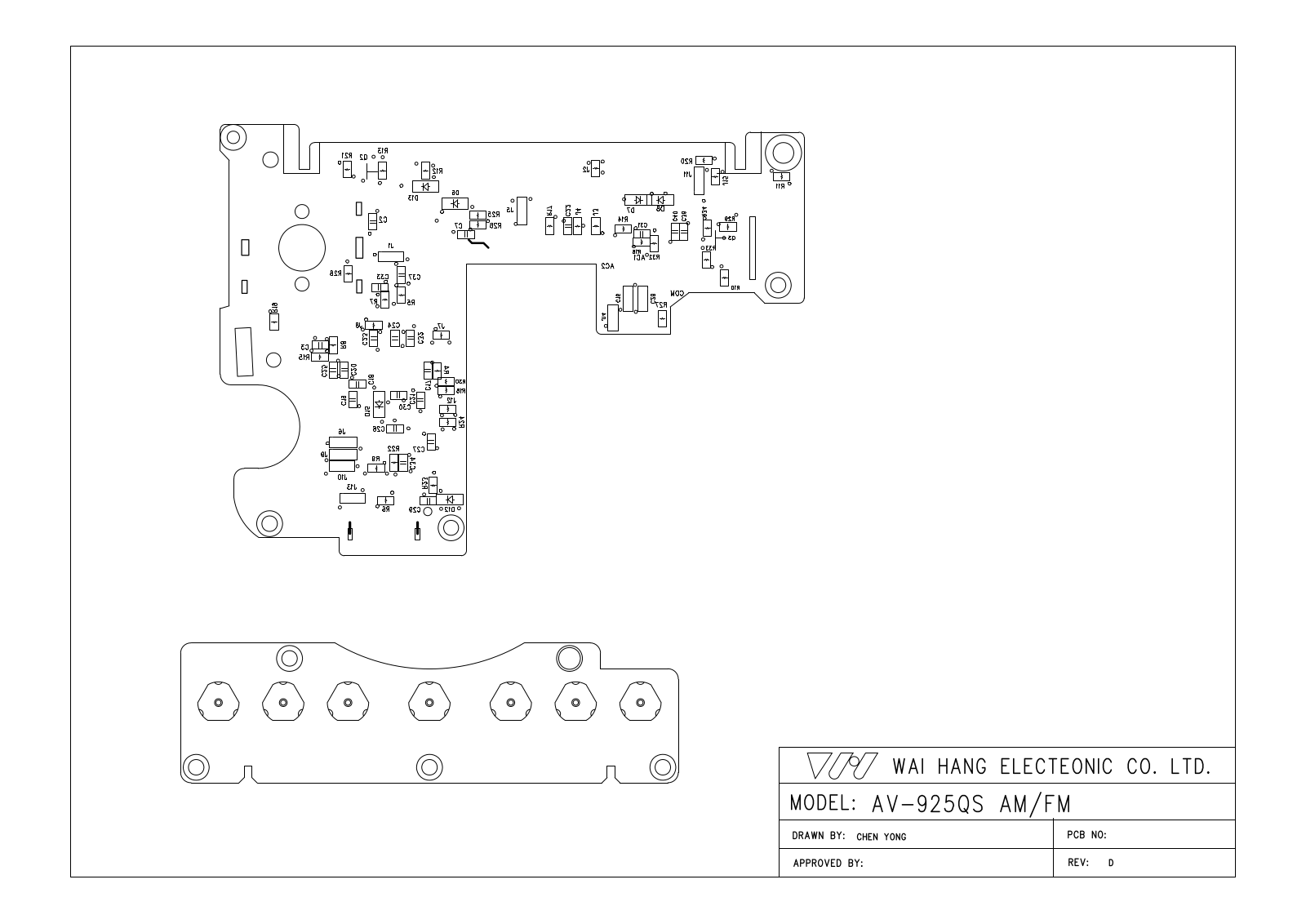 Wai Hang AV-925QS Schematic