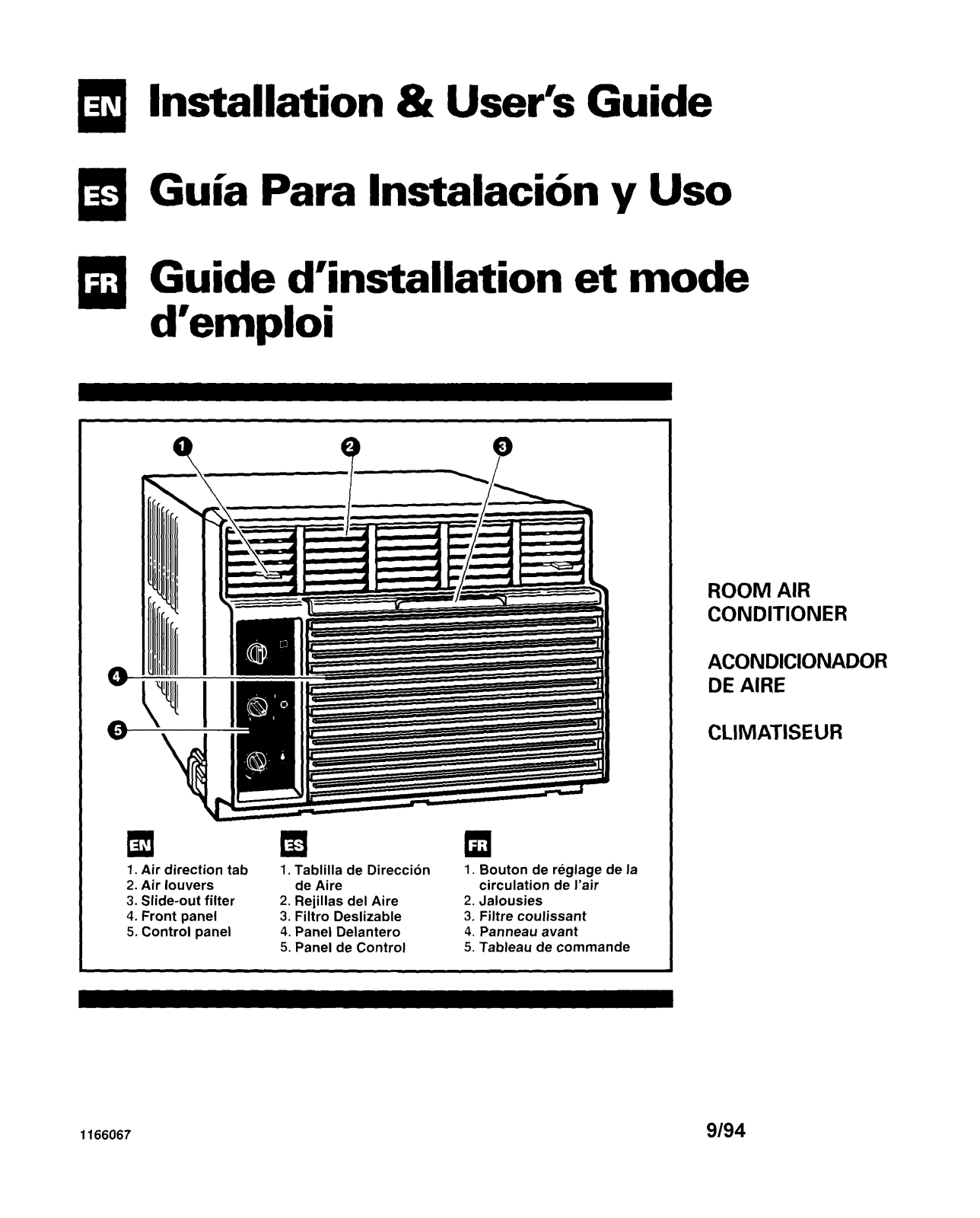 Whirlpool BHAC2400BS2 Installation Guide
