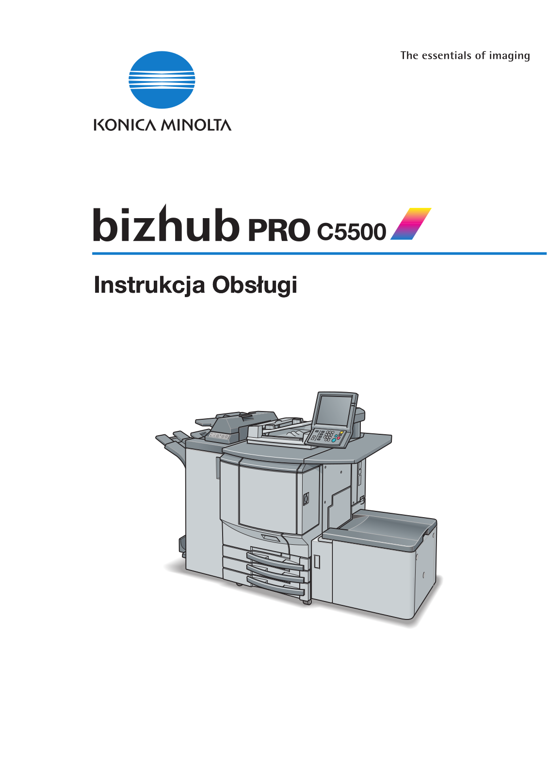 Konica minolta BIZHUB PRO C5500 User Manual