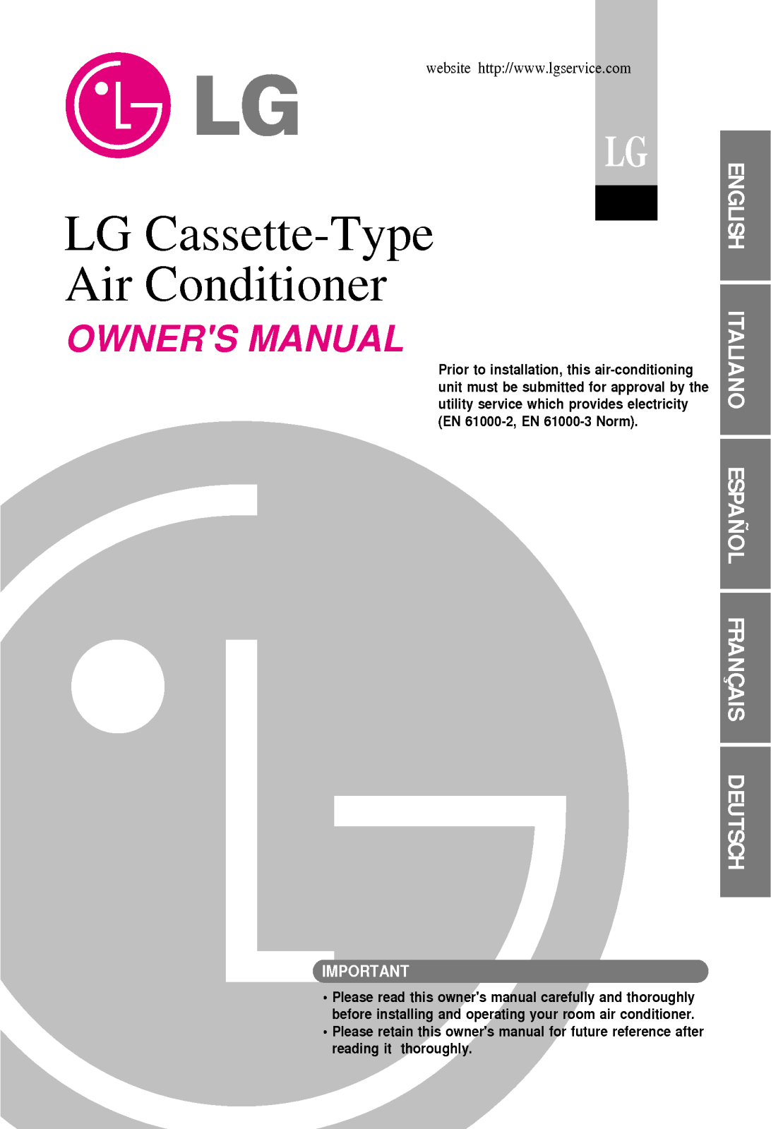 LG UT30, UT60, ATNH306FLFB, UT60 NDC, UT42 User Manual